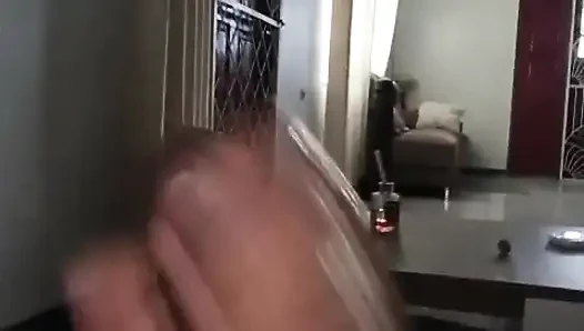 Masturbating black cock