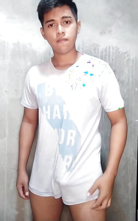 Hot Young Man Masturbates in His Room