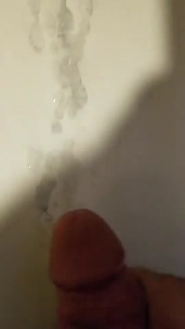 Short but BIG cumshot for a friend.