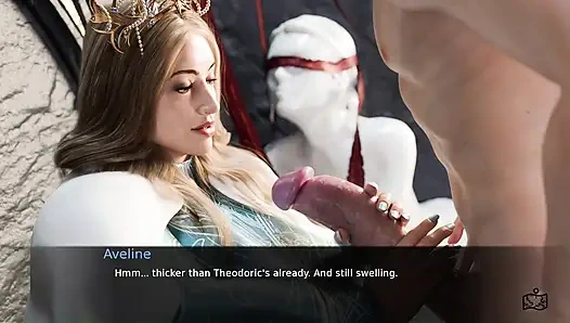 Sexy Blonde Queen with Giant Boobs Titty Fucked by a Messenger Boy and Facialized