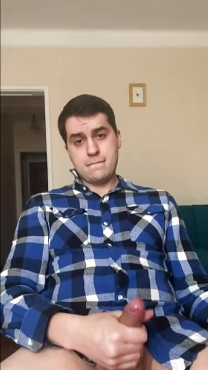 Cute Guy Jerks Off, Shoots His Load and Eats His Own Cum