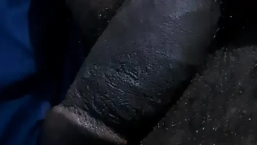 Night penis. Black long big dick. Dick romance at night