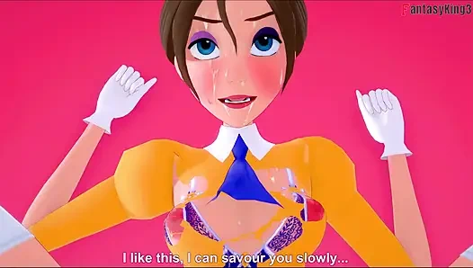 Хардсекс с Jane Porter трахается в сексуальном нижнем белье - Tarzan
