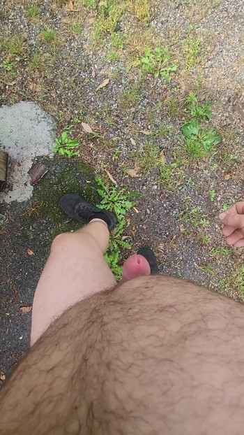 Memorable moment from "Naked in public with only shoes on."