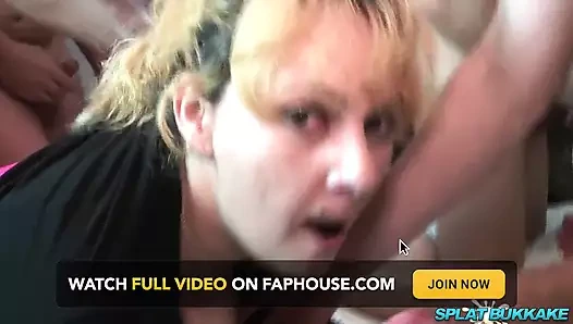 Gangbang Party for Katie and Mystery Friend 2