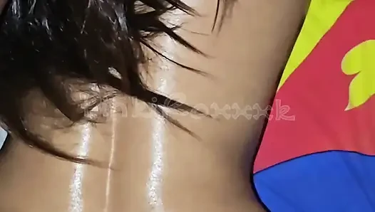 POV Fucking Closeup Doggy Style Oil Massage
