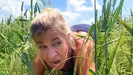 Katie Hopkins On All Fours (In The Wild)