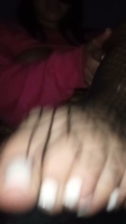 I wiggle my fat ass for my dad's friend and invite him to my room to suck his dick. | Clip 1