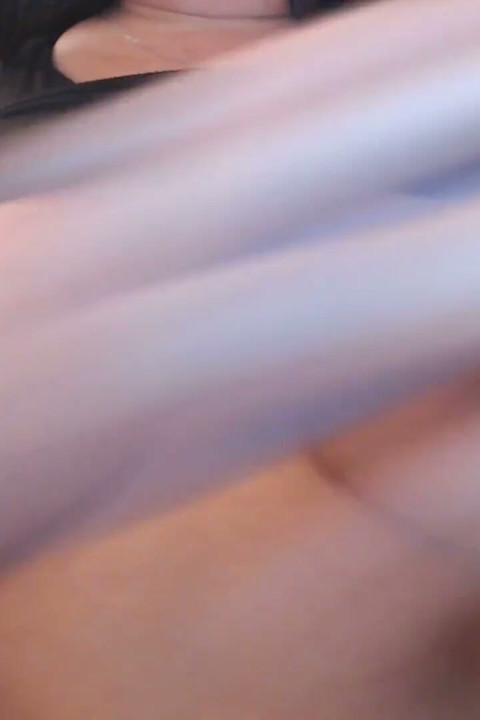 Boobs drops sports bra hands