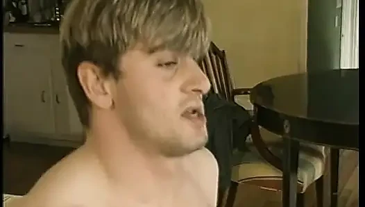 Sexy chick fucked creamed by 2 cock sucking guys who take dick in ass