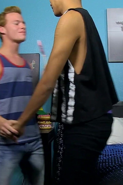 Greedy Boy Gets a Big Dick!