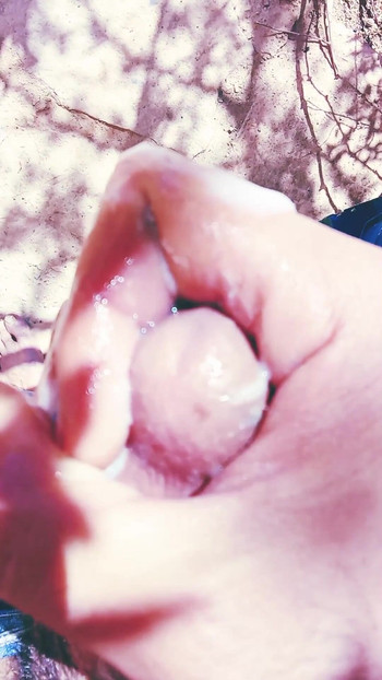 Captivating moment from "Big dick handjob Hot man"