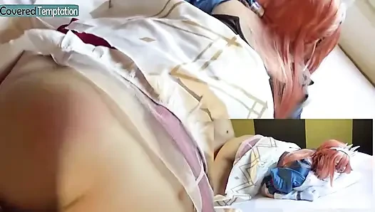 Raw creampie Gyaru Cosplayer goes wild Ahegao bloßgestellt höhepunkt nach dem höhepunkt