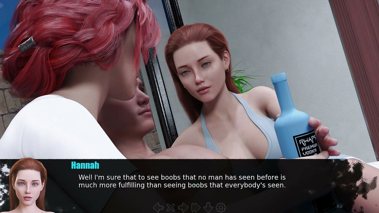 Adored by the Devil 13 - Sasha Shows Full Nude Body and Hannah Goes Topless
