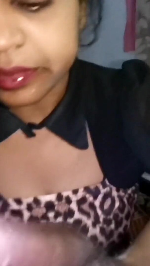 My stepsister come my room and sucking my Dick and cum inside | Clip 1