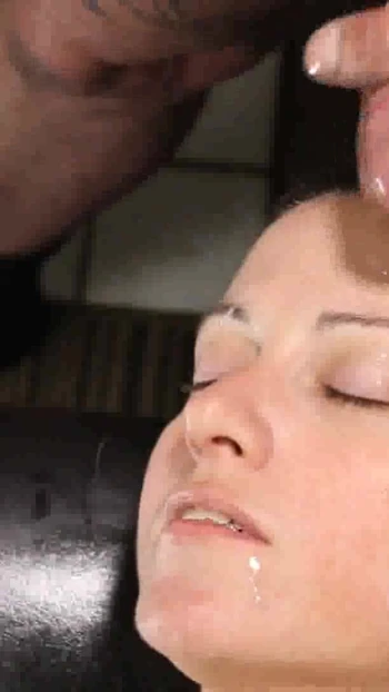 Spectacular moment from "Homemade Facial cumshot on my cum dumpster"