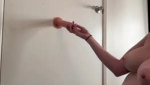 Italian Milf Artemisia Love hot horny AF moaning Dildo Handjob
