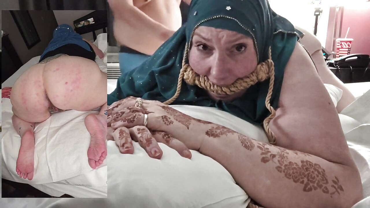 Hijabi Cripple Bum BDSM From Both Angles