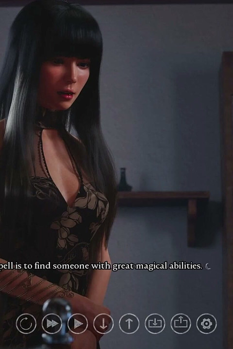 The Seven Realms 72 - Atlas Fucks Mei From Behind After Blowjob and Creampies Her