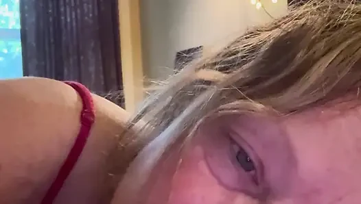Pouty ehefrau liebt einen harten schwanz