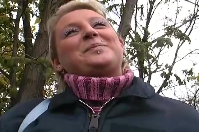 Sexy German BBW gets her asshole sprayed with cum in POV