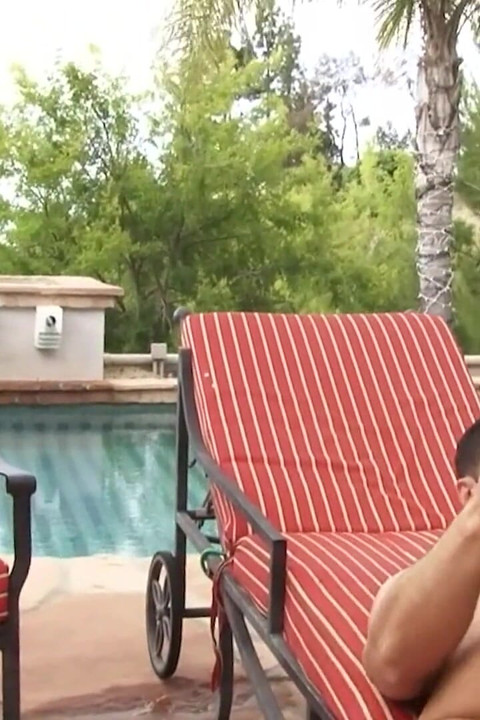 Insatiable MILFs Share Multiple Studs Poolside