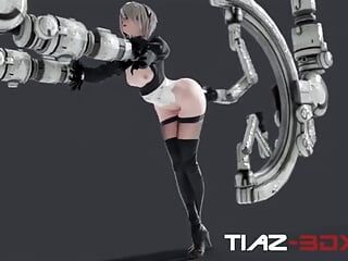 Tiaz-3DX quente 3D sexo hentai compilação - 5