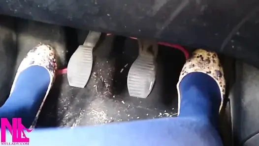 Çiçekli bale dairelerinde hızlı sürüş