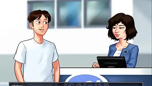 Летняя сага - Йоханнес трахнул Дебби.