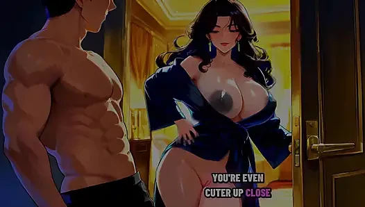 Geile Latina MILF Hotel Creampie – Verführte den jungen Page – Unzensiertes Hentai