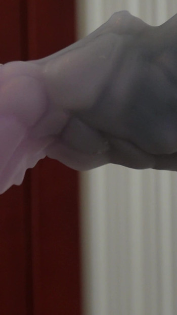 Unforgettable moment from "Training with my L-sized Nothosaur dragon dildo(10.6 in)"