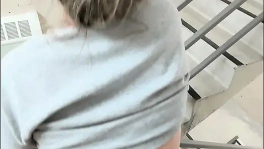 Riskanter Hotelsex Im Fenster, Aufzug Und Im Flur