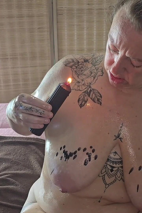 Jade Oil and Wax Play