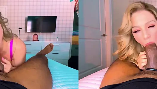 VR 3D - Big Boobed MILF Sucks and Fucks BBC