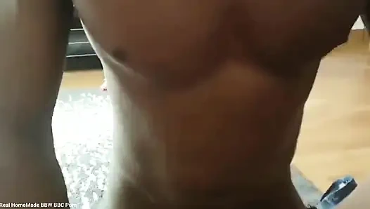 Pounding Polish SSBBW missionary legs up grabbing on jer belly