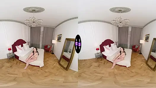 Mandy Moon Teases Her Tight Pussy In Sexy Pantyhose Solo Show - TeenMegaWorld