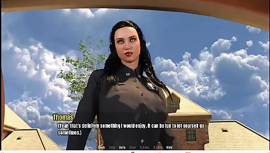 Grandma house 4: loan office woman,police ofifcer, massage sex