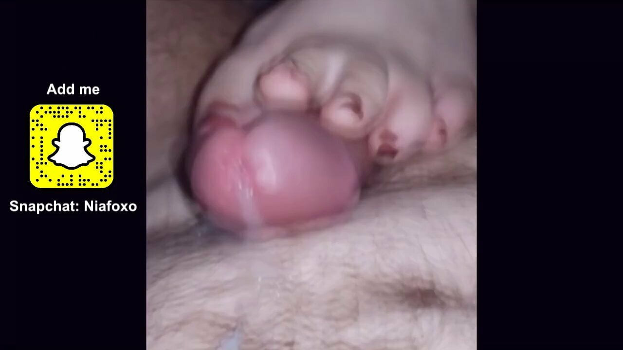 Foot Job for the Hubby