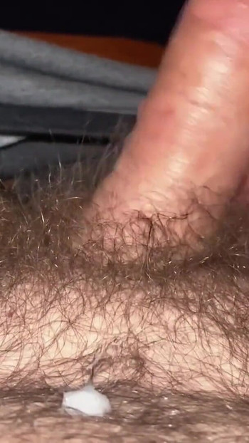 Must-share moment from "VERBAL Hairy Dad bates in Bed while watching himself on TV"
