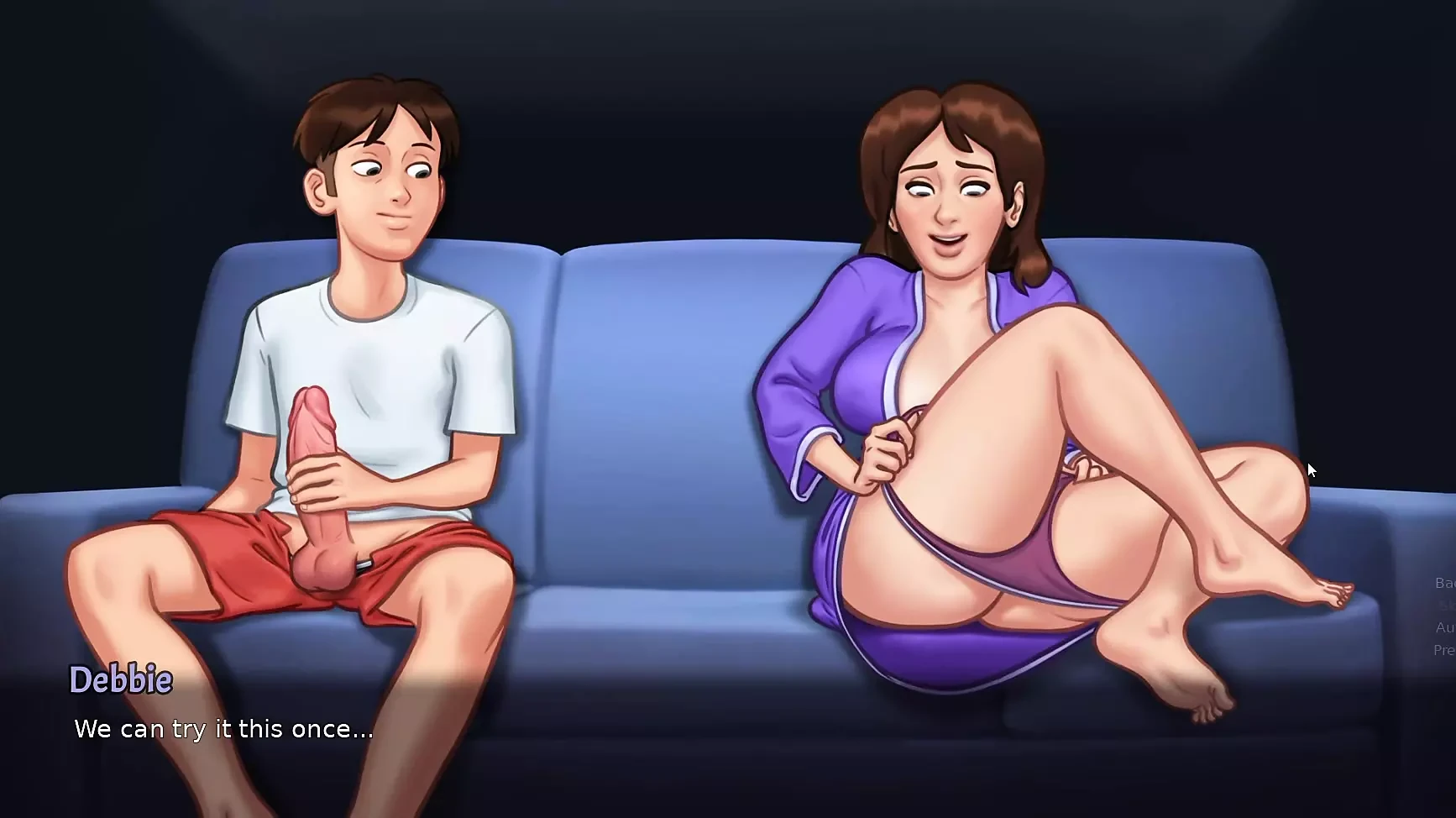 new step mom and step son  make amazing seen in summertime saga part 7