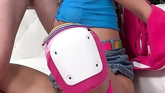 Крошечная Саша Tatcha обожает, когда в задницу трахает Bryan Gozzling