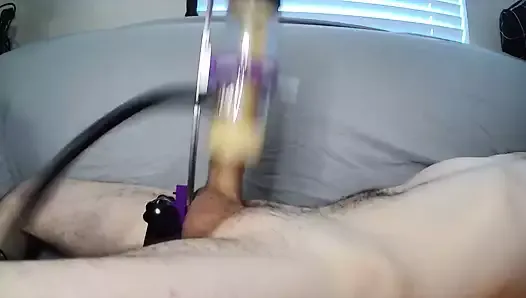 A quick machine milking