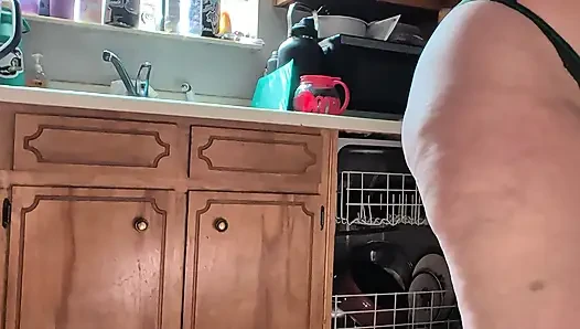 Ich säubere meine küche