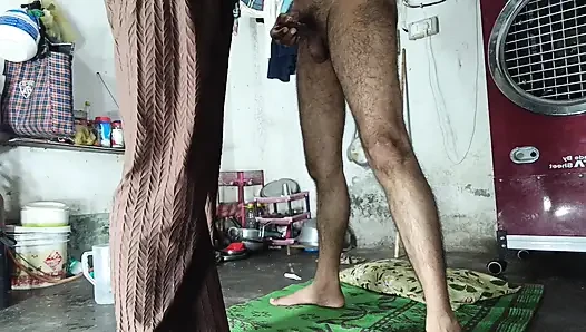 Stepsister hit ass, sucked his cock from stepbrother's cock and sucked water from his cock Hindi audio