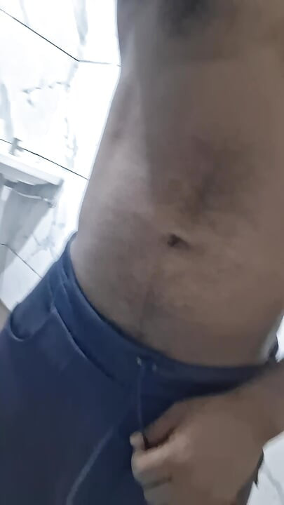 Desi boy open everything and just see his body