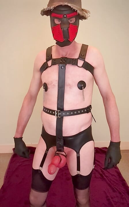 Strutting The Big Hard Cock