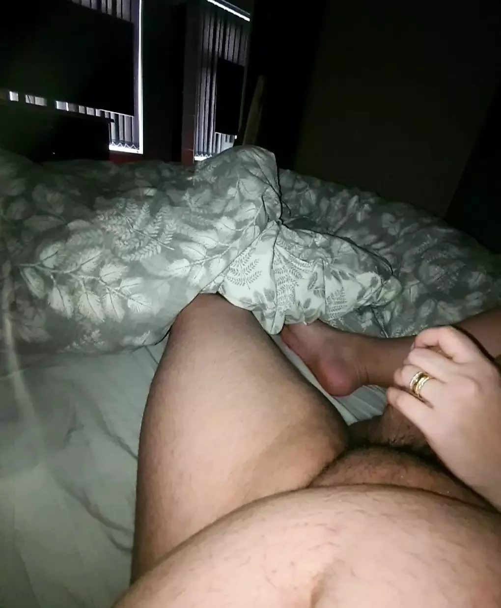 Merry handjob step mom
