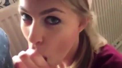 Giving bj and squirting next to worker they hired