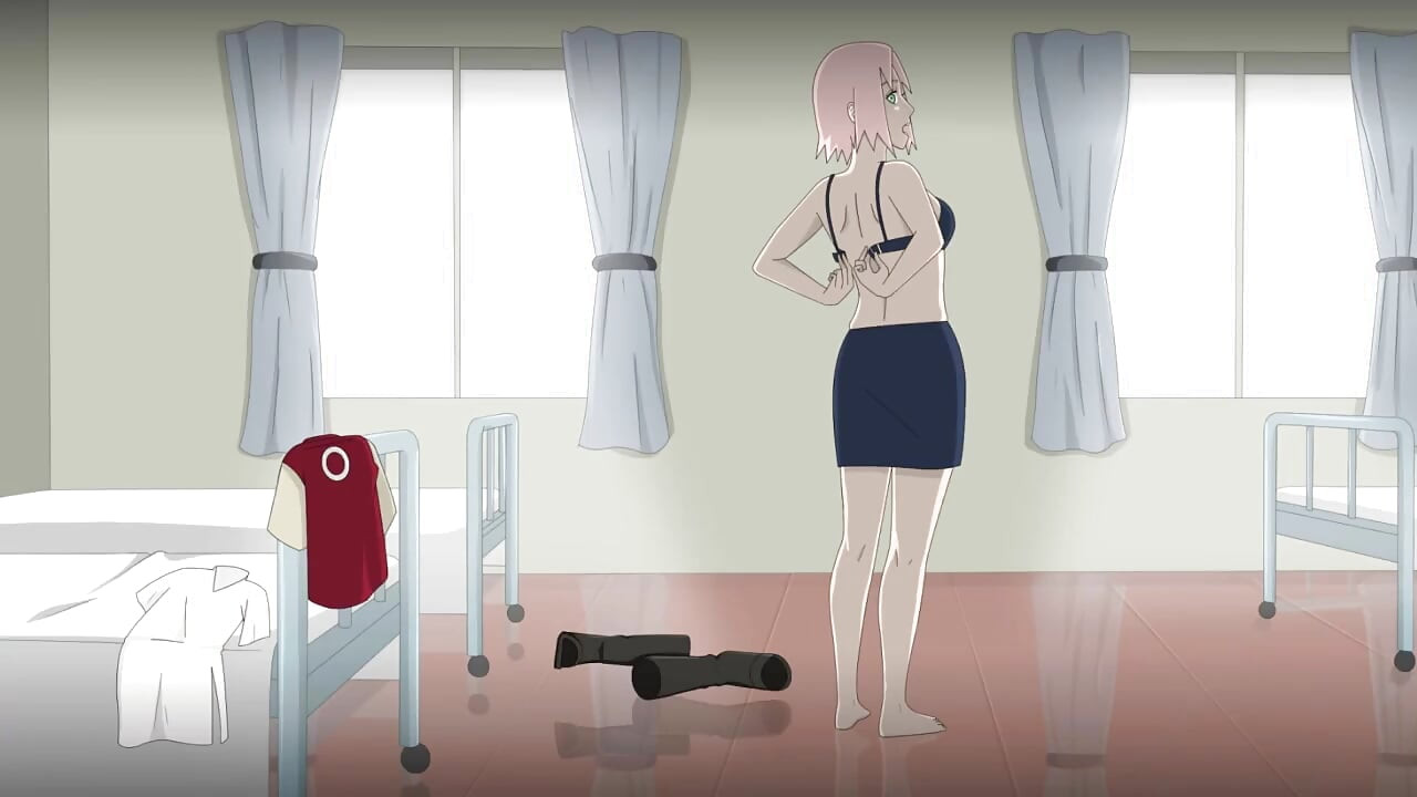 Naruto - Shinobi Kovane Veze - Dio 2 Sakura se svlači od Hentaisexscenes