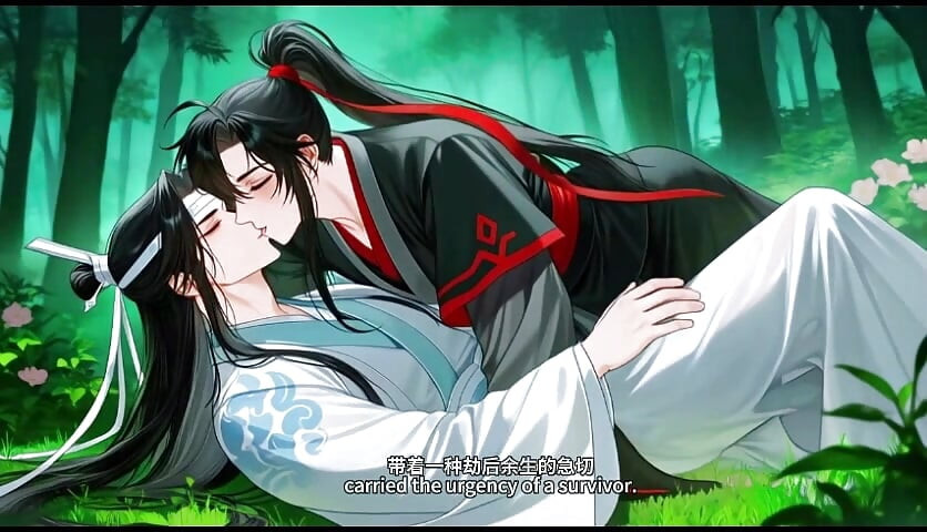 Wei Wuxian and Lan Wangji for the first time